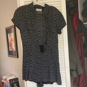 Urban Outfitters dotted romper